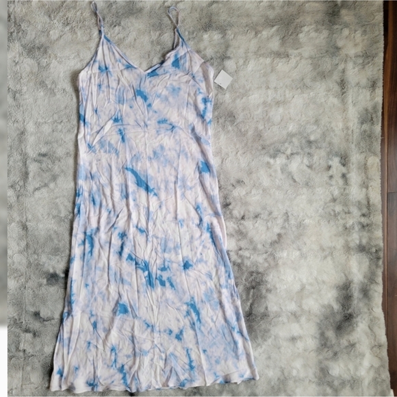 In Bloom By Jonquil Tie-dye Midi Nightgown L NWOT - Picture 2 of 7